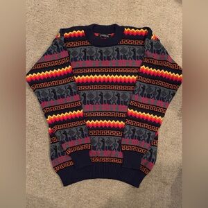 Gamboa Alpaca Wool Design Striped Sweater 
M/L ? Super Soft Mens